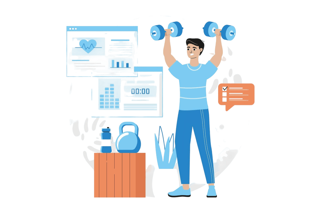 Fitness & Sports website design by web24