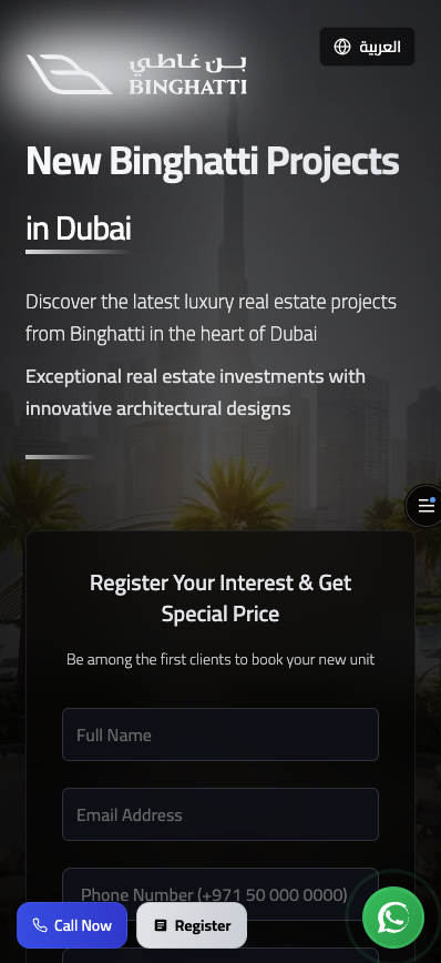 Binghatti New Projects