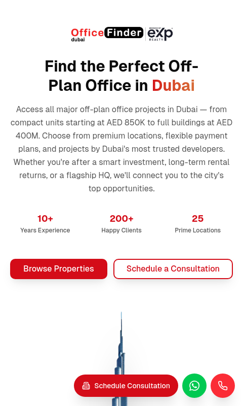 Office Finder Dubai